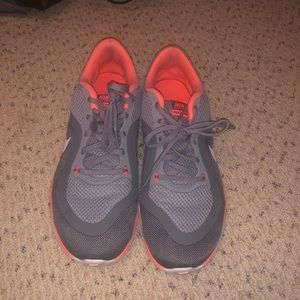 Hot pink & grey Nike Sneakers